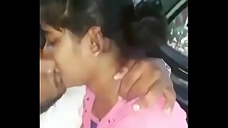 Telugu girl sucking in car