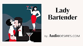 Lady Bartender (Bi-sexual, Husband Shares Wife, Audio Porn for Women)