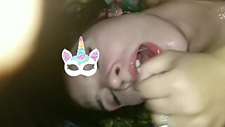 YOUNG HOT GIRLFRIEND SWALLOW CUM BBC GANGBANG POV PUSSY BLACKED RAW